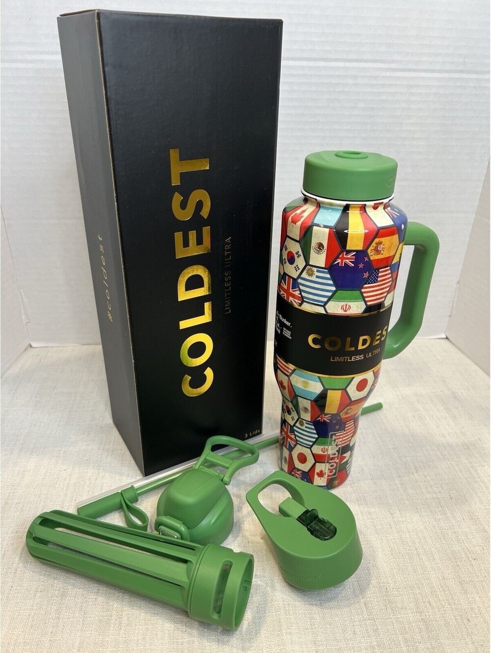 Coldest 46 Oz The World Stage Bottle